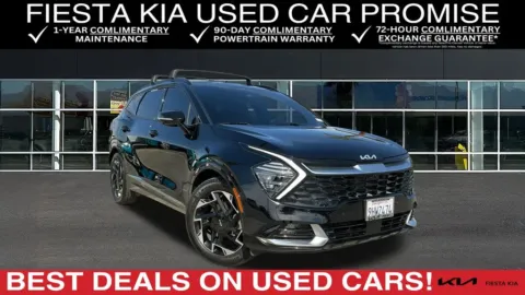 Black 2023 Kia Sportage SX-Prestige for sale in Indio, CA