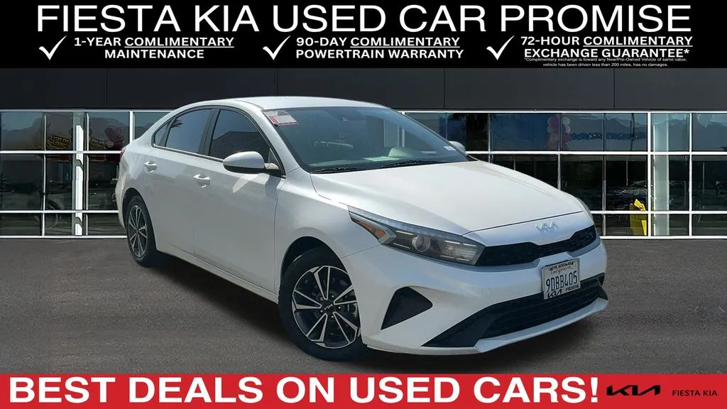 White 2023 Kia Forte LXS for sale in Indio, CA