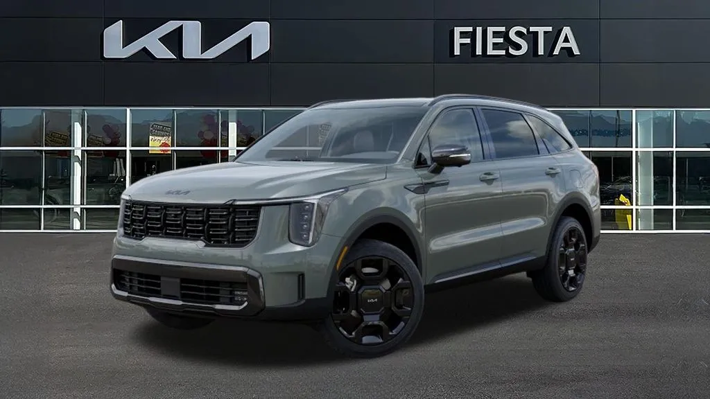 Green 2026 Kia Sorento Hybrid X-Line SX Prestige for sale in Indio, CA
