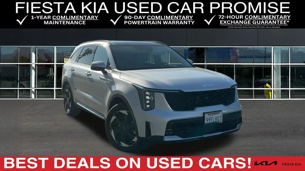 Silver 2025 Kia Sorento Hybrid EX for sale in Indio, CA