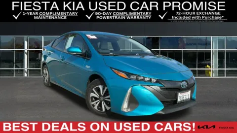 Blue 2017 Toyota Prius Prime Premium for sale in Indio, CA