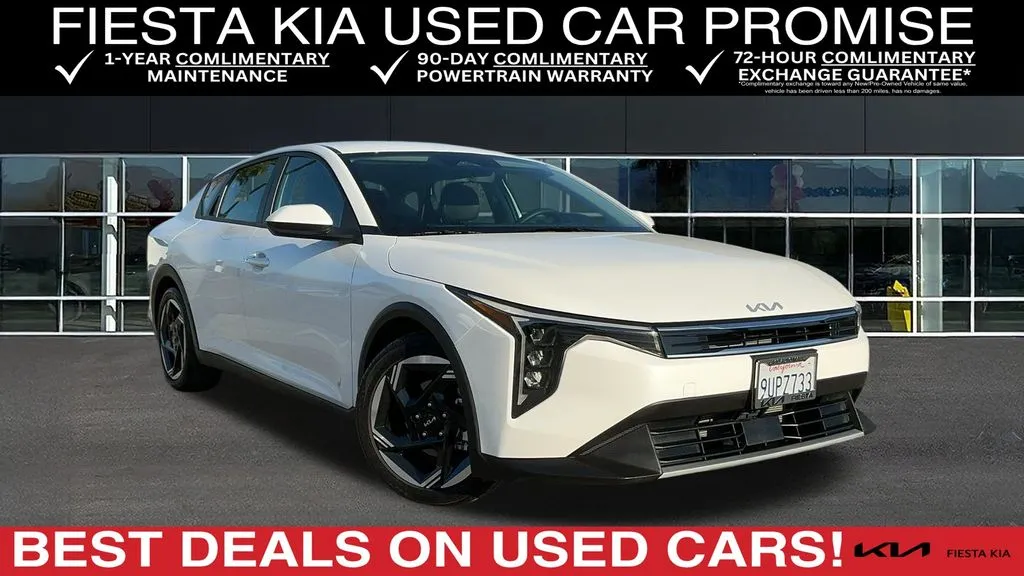 White 2026 Kia K4 EX for sale in Indio, CA
