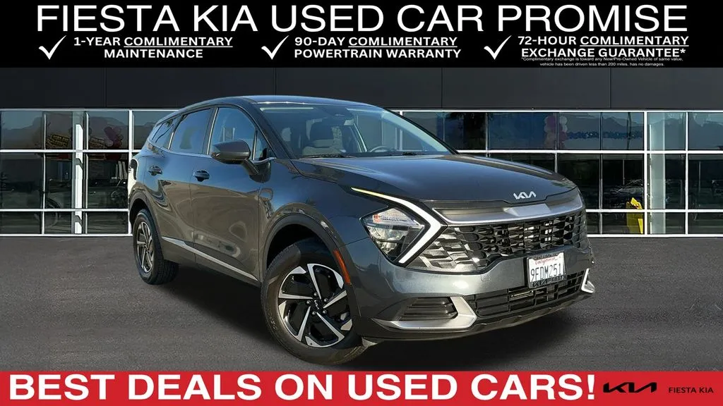 Gray 2023 Kia Sportage Hybrid LX for sale in Indio, CA