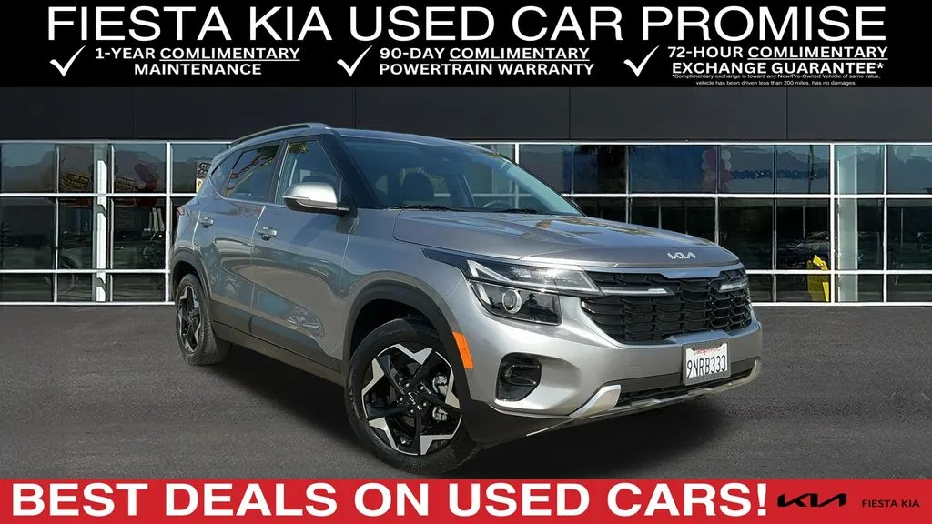 Gray 2024 Kia Seltos EX for sale in Indio, CA