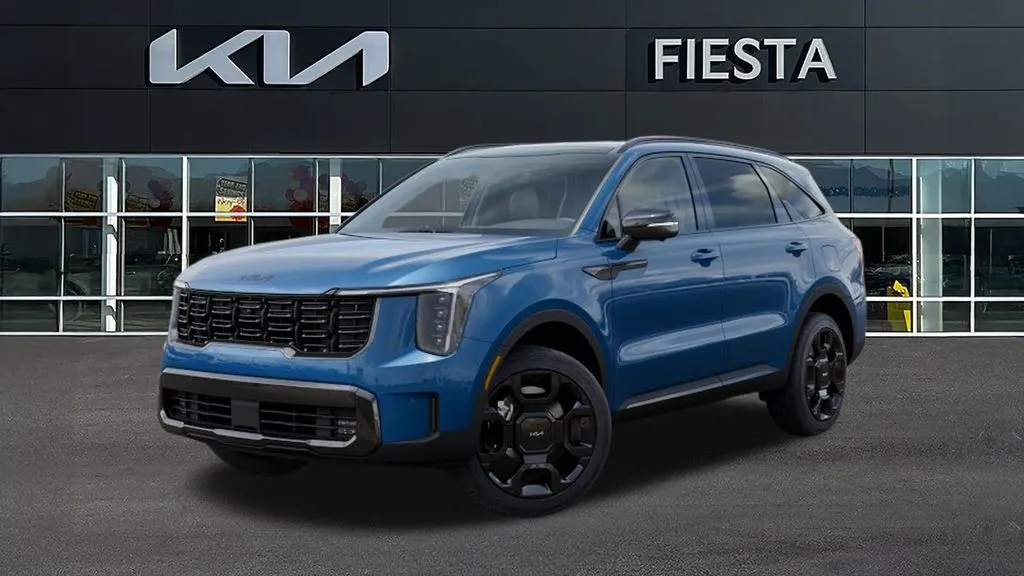 Blue 2026 Kia Sorento Hybrid X-Line SX Prestige for sale in Indio, CA