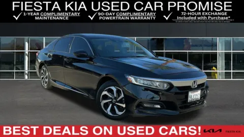 Black 2018 Honda Accord EX-L for sale in Indio, CA