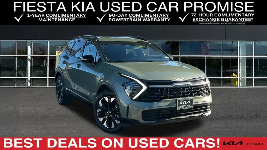 Green 2024 Kia Sportage X-Line for sale in Indio, CA