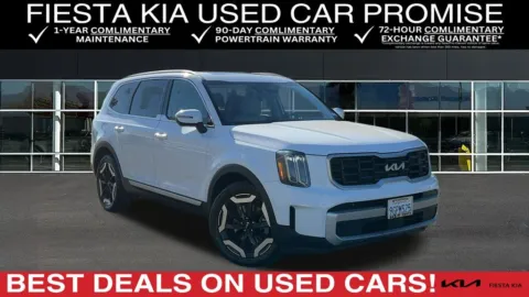 White 2023 Kia Telluride S for sale in Indio, CA