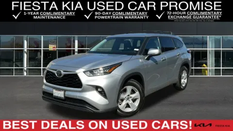 Photos of 2020 Toyota Highlander LE for sale in Indio, CA at Fiesta Kia