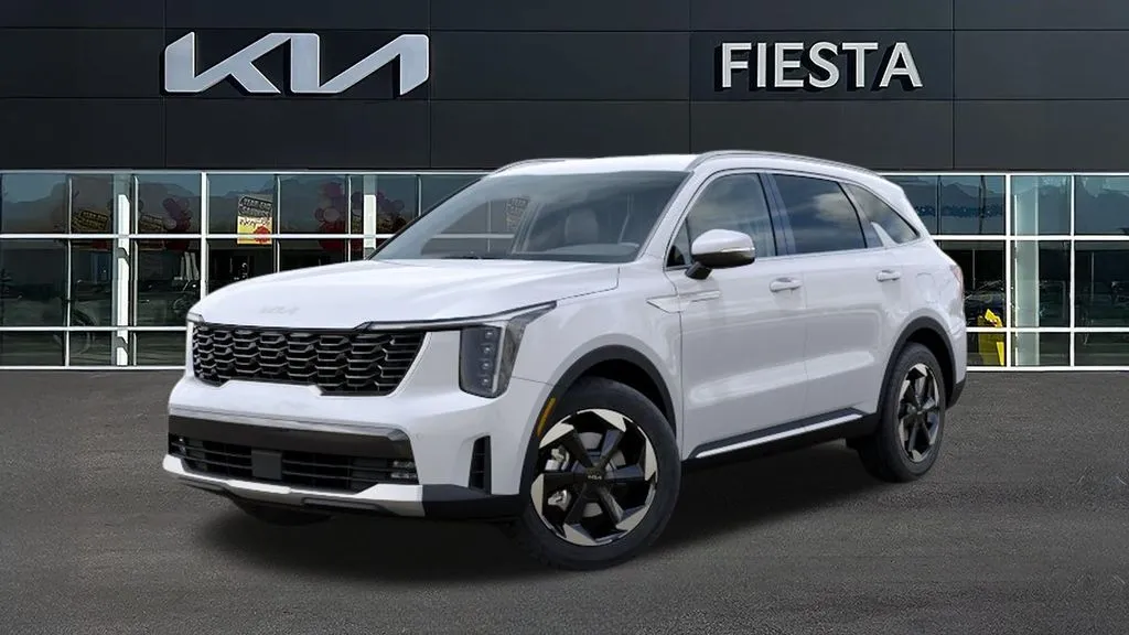 White 2026 Kia Sorento Hybrid EX for sale in Indio, CA