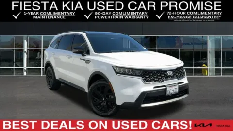 White 2021 Kia Sorento S for sale in Indio, CA