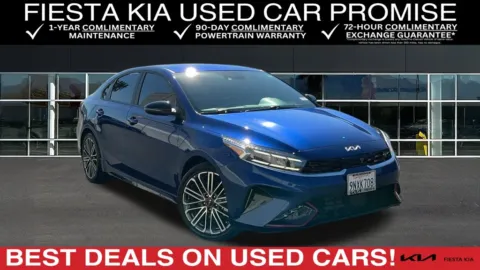 Blue 2024 Kia Forte GT for sale in Indio, CA