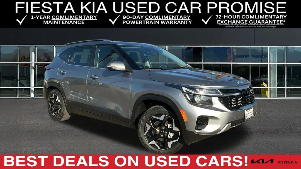 Gray 2024 Kia Seltos EX for sale in Indio, CA
