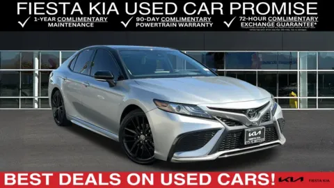 Silver 2024 Toyota Camry XSE V6 for sale in Indio, CA