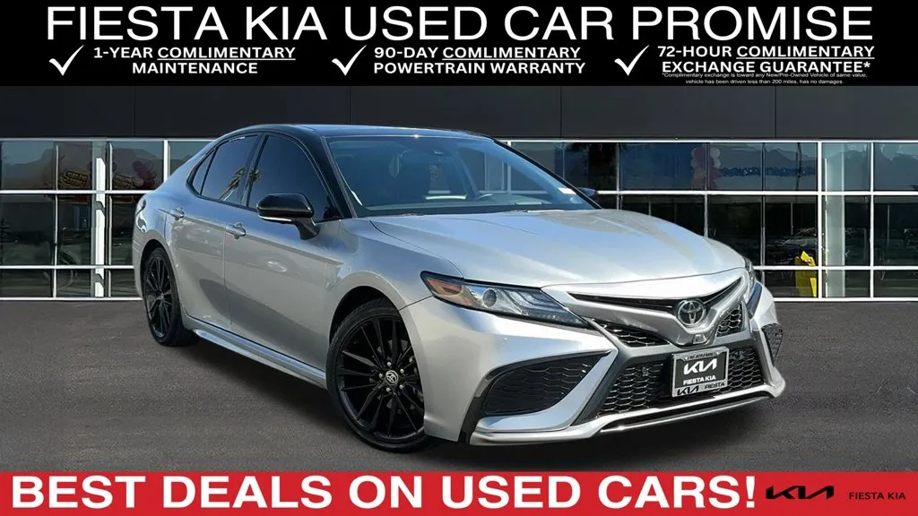 Silver 2024 Toyota Camry XSE V6 for sale in Indio, CA