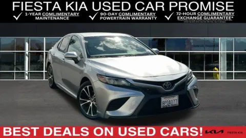 Silver 2020 Toyota Camry SE for sale in Indio, CA