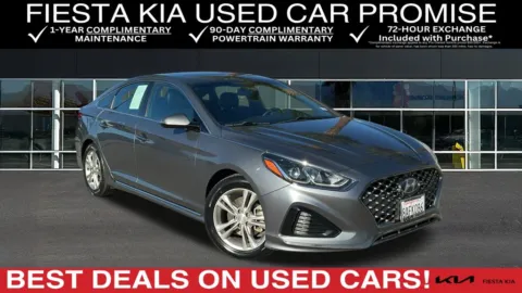 Gray 2018 Hyundai Sonata Sport for sale in Indio, CA