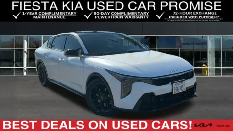 White 2025 Kia K4 GT-Line Turbo for sale in Indio, CA