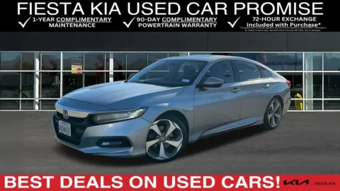 Silver 2018 Honda Accord Touring for sale in Indio, CA