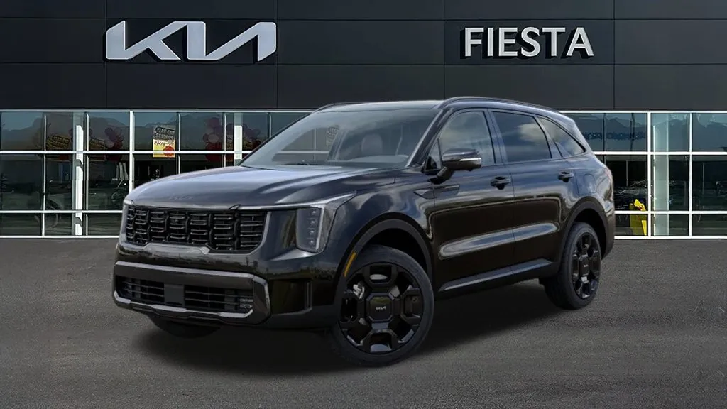 Black 2026 Kia Sorento Hybrid X-Line SX Prestige for sale in Indio, CA