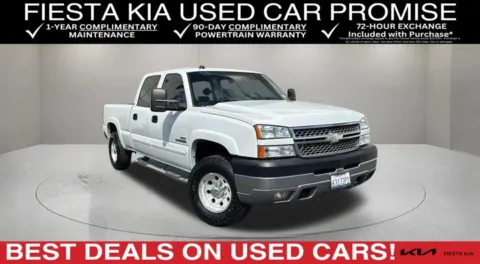 White 2005 Chevrolet Silverado 2500 HD LS for sale in Indio, CA