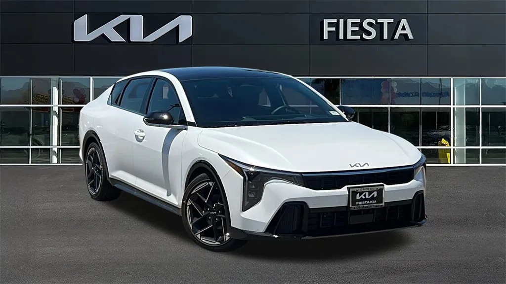 White 2025 Kia K4 GT-Line for sale in Indio, CA