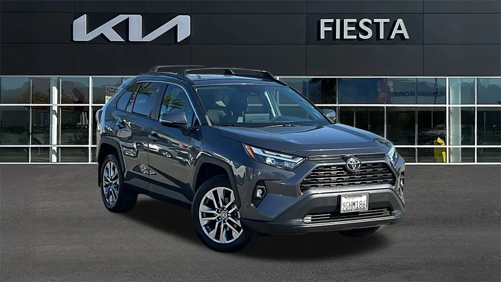 Gray 2023 Toyota RAV4 XLE Premium for sale in Indio, CA