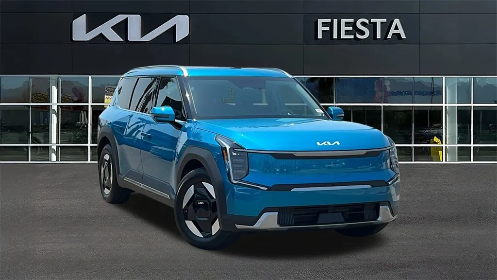 Blue 2026 Kia EV9 Wind for sale in Indio, CA