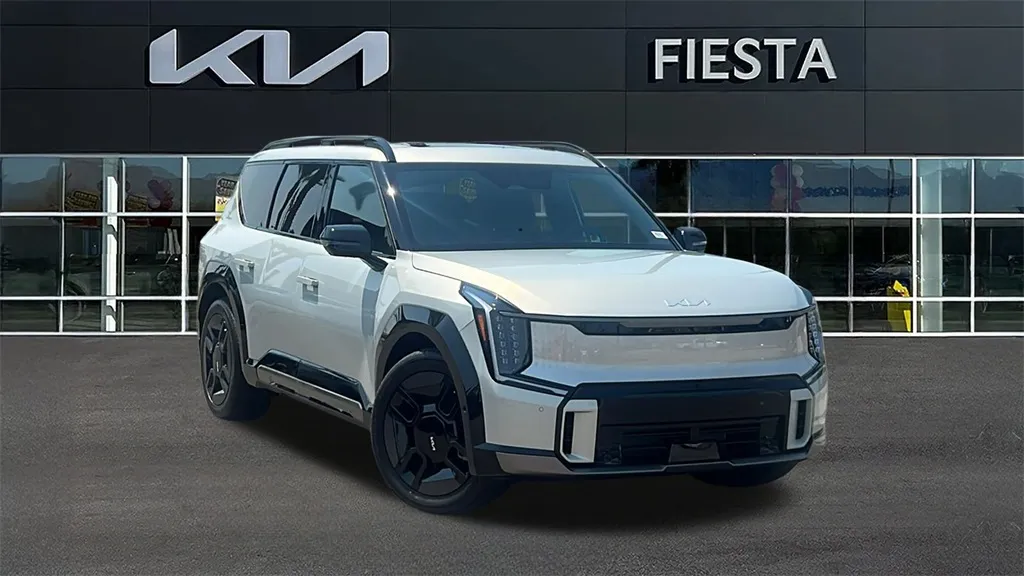 Silver 2026 Kia EV9 GT-Line for sale in Indio, CA