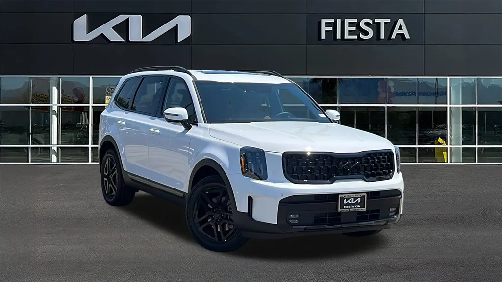 White 2025 Kia Telluride SX X-Line for sale in Indio, CA