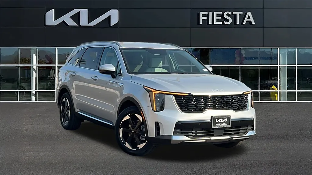 Silver 2025 Kia Sorento Hybrid EX for sale in Indio, CA