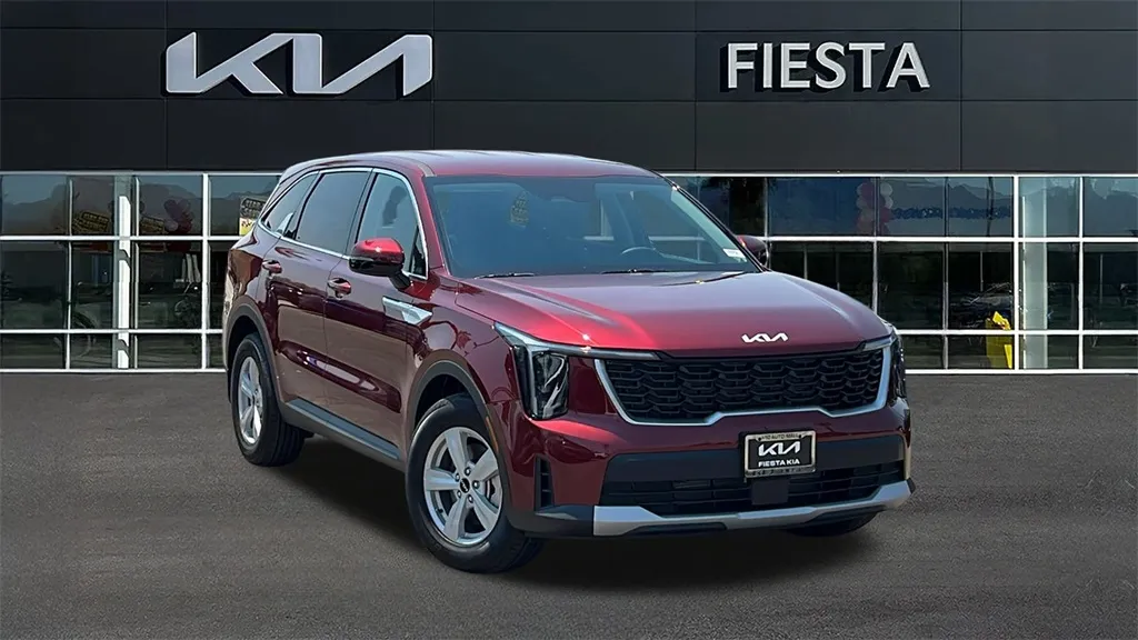 Red 2025 Kia Sorento LX for sale in Indio, CA