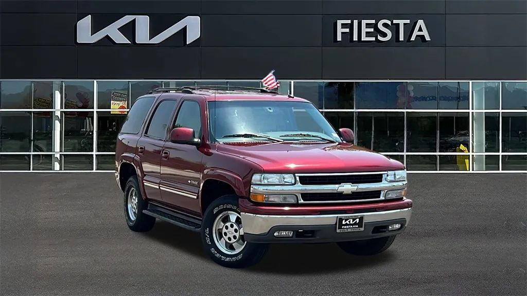 Red 2002 Chevrolet Tahoe LT for sale in Indio, CA
