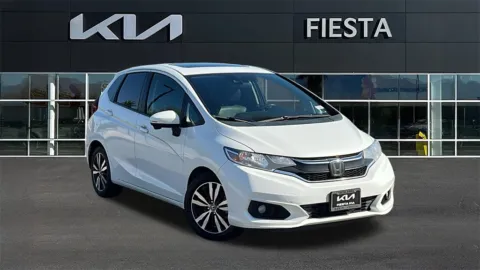White 2018 Honda Fit EX-L for sale in Indio, CA