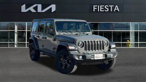 Gray 2022 Jeep Wrangler Unlimited Sport Altitude for sale in Indio, CA