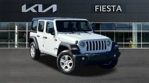 White 2021 Jeep Wrangler Unlimited Sport S for sale in Indio, CA