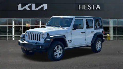 Another view of 2021 Jeep Wrangler Unlimited Sport S for sale in Indio, CA at Fiesta Kia