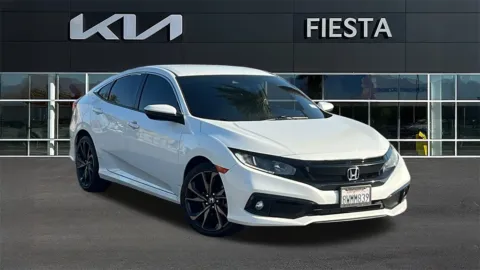 White 2021 Honda Civic Sport for sale in Indio, CA