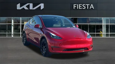 Red 2024 Tesla Model Y Standard Range for sale in Indio, CA