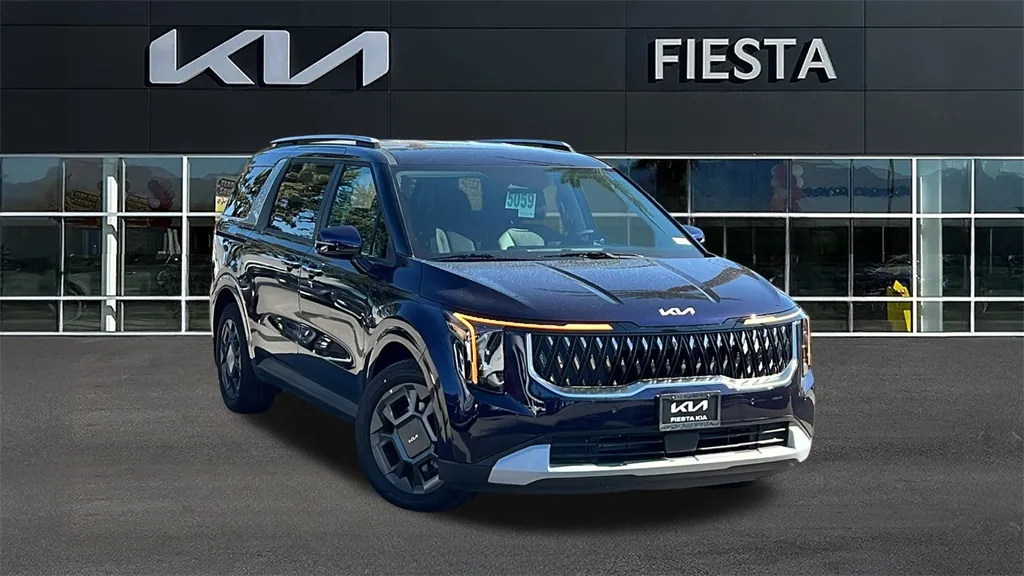 Blue 2026 Kia Carnival Hybrid EX for sale in Indio, CA