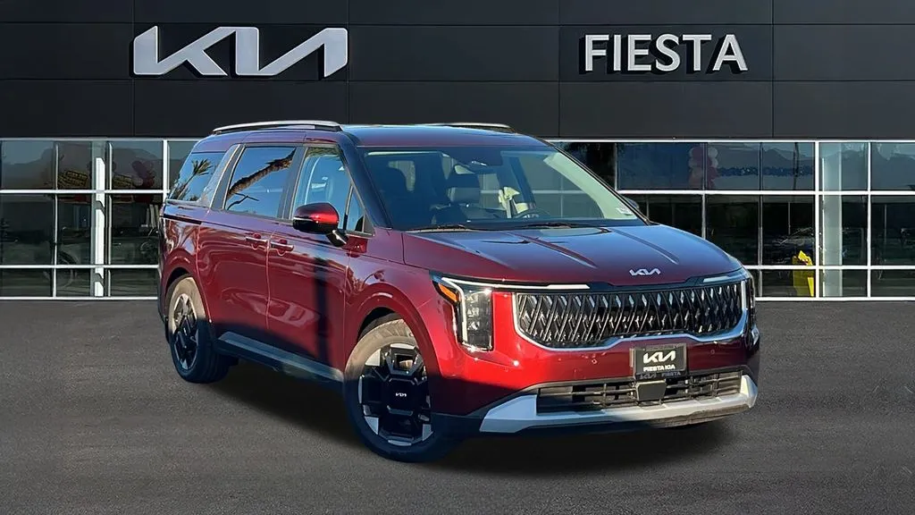 Red 2026 Kia Carnival EX for sale in Indio, CA