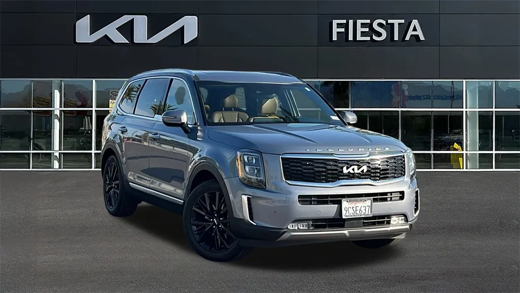 Silver 2022 Kia Telluride SX for sale in Indio, CA