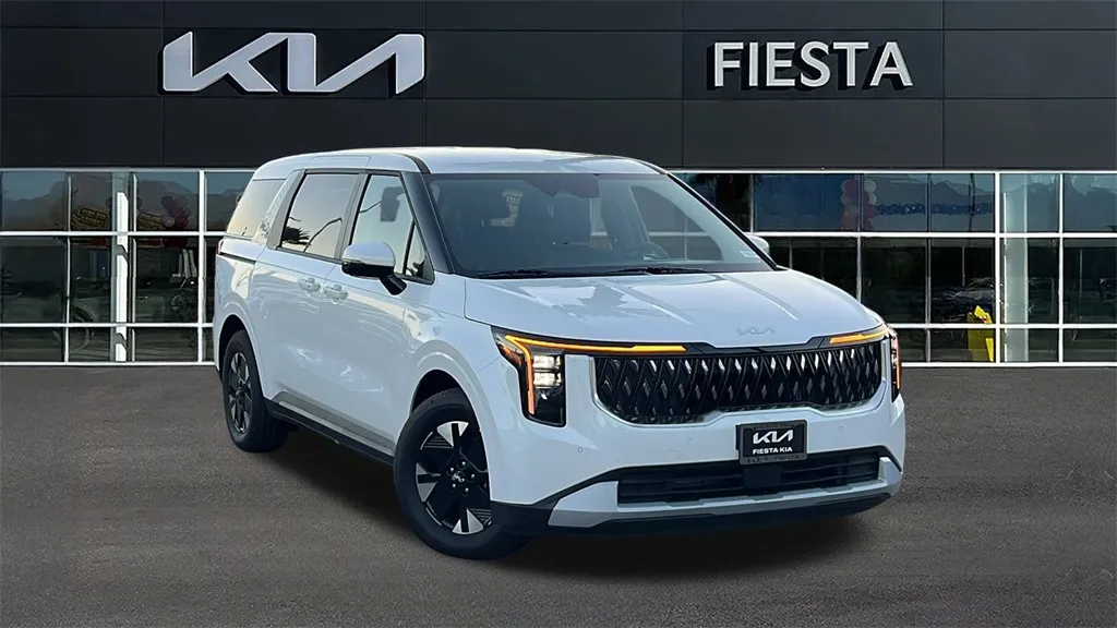 White 2026 Kia Carnival Hybrid LXS for sale in Indio, CA