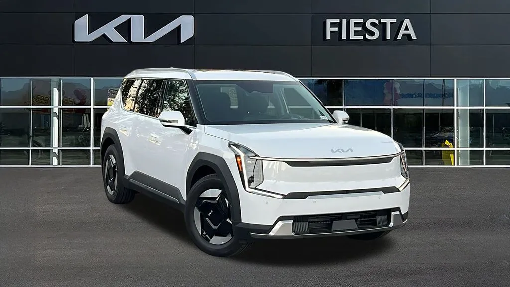 White 2026 Kia EV9 Wind for sale in Indio, CA