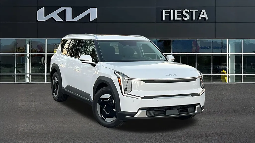 White 2026 Kia EV9 Wind for sale in Indio, CA