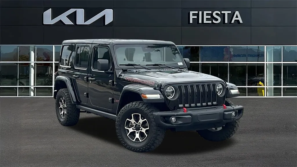 Black 2021 Jeep Wrangler Unlimited Rubicon for sale in Indio, CA