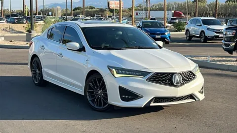 White 2019 Acura ILX Technology & A-Spec Packages for sale in Indio, CA