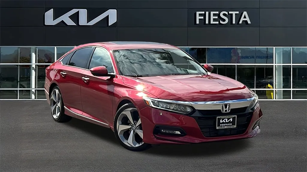 Red 2018 Honda Accord Touring for sale in Indio, CA