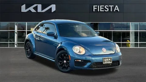 Blue 2018 Volkswagen Beetle 2.0T S for sale in Indio, CA