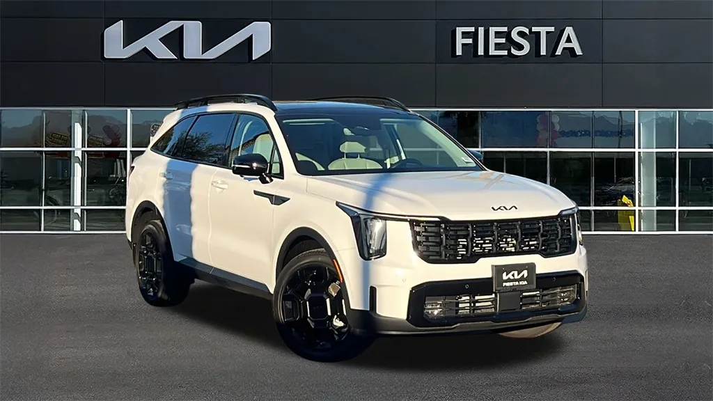 White 2026 Kia Sorento X-Line SX for sale in Indio, CA